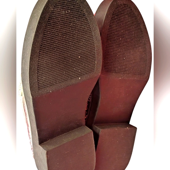 Steven New York Beryn Platform Loafer Kiltie Tassel Silver.... Size 7 - Picture 6 of 6